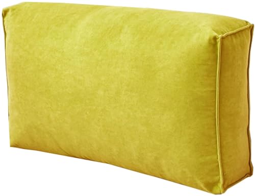 seokor Lesekissen für Bett und Sofa Weiches Kopfteilkissen 60/70/80/90/100cm Couch Rückenlehne Kissen mit Abnehmbarem Bezug Lendenwirbel-/Rückenstützkissen(6,60x45x12cm(1pc)) von seokor