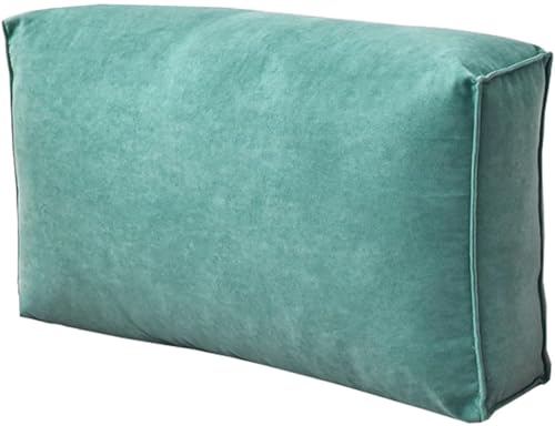 seokor Lesekissen für Bett und Sofa Weiches Kopfteilkissen 60/70/80/90/100cm Couch Rückenlehne Kissen mit Abnehmbarem Bezug Lendenwirbel-/Rückenstützkissen(9,80x45x12cm(1pc)) von seokor