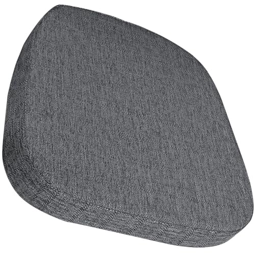 seokor Sitzkissen Bürostuhl 3/5/8cm Dickes Rutschfestes Küche Bodenkissen mit Bändern Esszimmer Stuhlkissen waschbarem Bezug Stuhlauflage für Indoor,Outdoor, Garten Auto, Büro(D,43x42x5cm(1pc)) von seokor