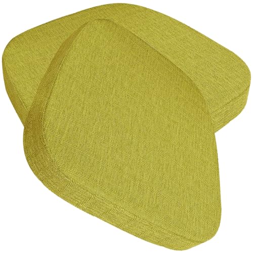seokor Sitzkissen Bürostuhl 3/5/8cm Dickes Rutschfestes Küche Bodenkissen mit Bändern Esszimmer Stuhlkissen waschbarem Bezug Stuhlauflage für Indoor,Outdoor, Garten Auto, Büro(I,43x42x8cm(2pcs)) von seokor