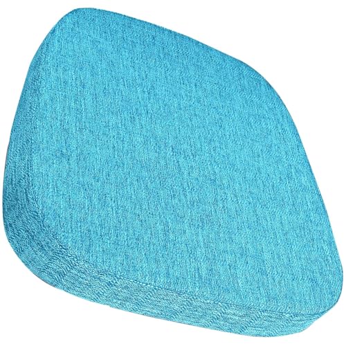 seokor Sitzkissen Bürostuhl 3/5/8cm Dickes Rutschfestes Küche Bodenkissen mit Bändern Esszimmer Stuhlkissen waschbarem Bezug Stuhlauflage für Indoor,Outdoor, Garten Auto, Büro(J,43x40x3cm(1pc)) von seokor
