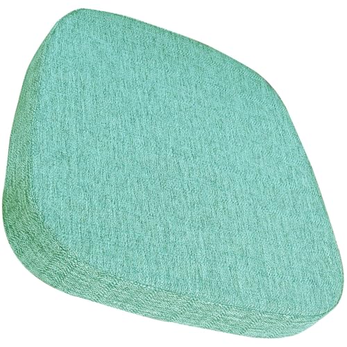 seokor Sitzkissen Bürostuhl 3/5/8cm Dickes Rutschfestes Küche Bodenkissen mit Bändern Esszimmer Stuhlkissen waschbarem Bezug Stuhlauflage für Indoor,Outdoor, Garten Auto, Büro(K,43x42x8cm(1pc)) von seokor
