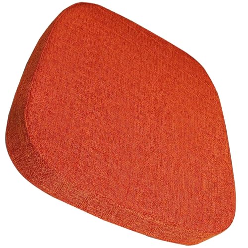 seokor Sitzkissen Bürostuhl 3/5/8cm Dickes Rutschfestes Küche Bodenkissen mit Bändern Esszimmer Stuhlkissen waschbarem Bezug Stuhlauflage für Indoor,Outdoor, Garten Auto, Büro(M,40x38x8cm(1pc)) von seokor