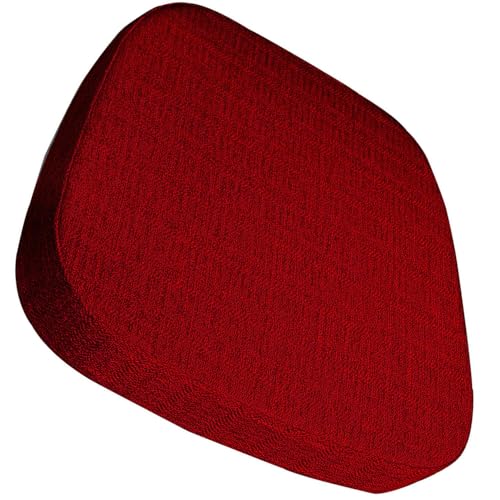 seokor Sitzkissen Bürostuhl 3/5/8cm Dickes Rutschfestes Küche Bodenkissen mit Bändern Esszimmer Stuhlkissen waschbarem Bezug Stuhlauflage für Indoor,Outdoor, Garten Auto, Büro(S,43x42x3cm(1pc)) von seokor