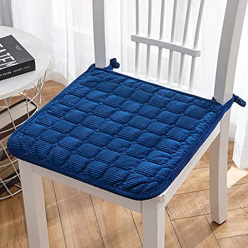 seokor Stuhlkissen mit Bändern Indoor Outdoor Sitzpolster 40x40/45x45/50x50cm Sitzkissen Weiches Waschbares Stuhlauflage für Gartenstuhl Bürostuhl Küche oder Esszimmerstuhl(#6,40x40cm/15.7x15.7in) von seokor