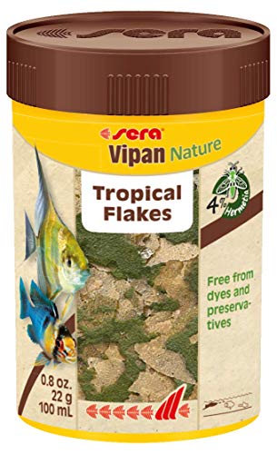 sera 32238 Vipan Natürliches Flockenfutter, 100 ml von sera