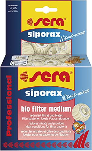 sera 32631 siporax Nitrat minus Professional 500ml ein biologisches Filtermaterial zur Nitratentfernung, Filterbälle zur effektiven Entfernung von Nitrat aus Aquarienwasser, Bio Bälle bzw. Bioballs von sera