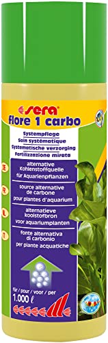 sera flore 1 carbo 250 ml - Kohlenstoffdünger für optimales Wachstum Systempflege Alternative Kohlenstoffquelle Für Aquarienpflanzen, Dünger für Wasserpflanzen von sera