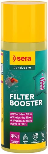 sera pond filter biostart 250 ml - Für die sofortige biologische Aktivierung der Filtermedien Biologischer Filterstarter Aktiviert Filtermaterial Entfernt Faulschlamm von sera