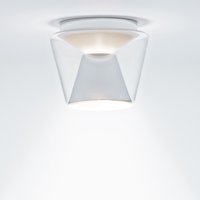 serien.lighting Annex Ceiling Medium LED Deckenleuchte 3000 K, Schirm klar / verchromt von serien.lighting