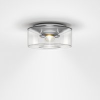 serien.lighting Curling Ceiling M LED Deckenleuchte, 2700 K Acryl klar von serien.lighting