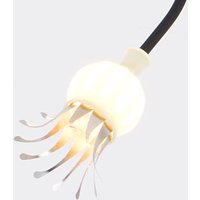 serien.lighting Poppy Wall / Ceiling 1 Wand- / Deckenleuchte Schirm: Keramik, Arm: schwarz von serien.lighting