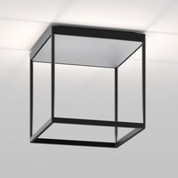 serien.lighting Reflex² Ceiling M 300 Tunable White LED Deckenleuchte, schwarz Reflektor: Struktur Silber von serien.lighting