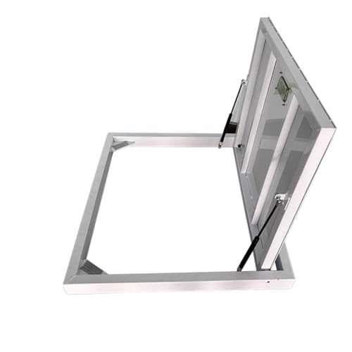 Elektrische Tür, Keller, Keller, versteckte Tür, intelligente Fernbedienung, personalisierte Deckenluke (700 x 800 mm, manuell) von sermair