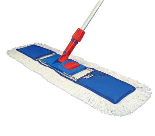 50cm Mop Wischmop System Bodenwischer Komplett Set mit Stange (Easy-System) von seronik
