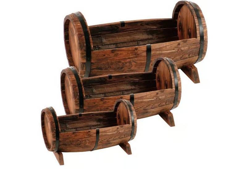 sesua Blumenkasten Holz Pflanzfässer massiv Blumentopf Pflanztopf Pflanzkasten von sesua