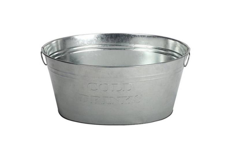 sesua Eiseimer Zinkwanne "Cold Drinks" 50cm Getränkekühler Bierkühler Flaschenkühler sesua Eiseimer Zinkwanne "Cold Drinks" 50cm Getränkekühler Bierkühler Flaschenkühler von sesua