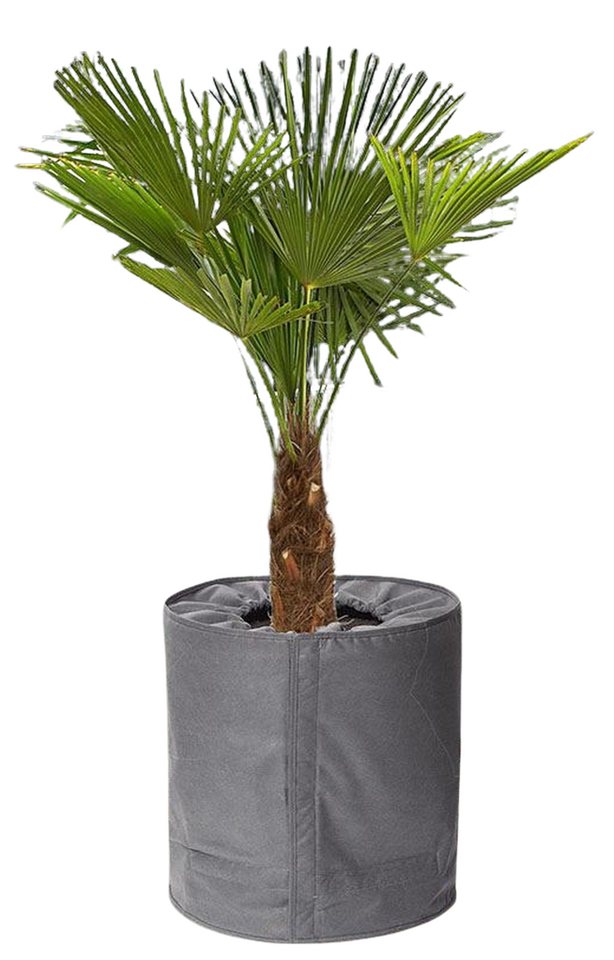 sesua Winterschutzhaube Thermo-Topfschutz Pflanzschutz Frostschutz grau von sesua