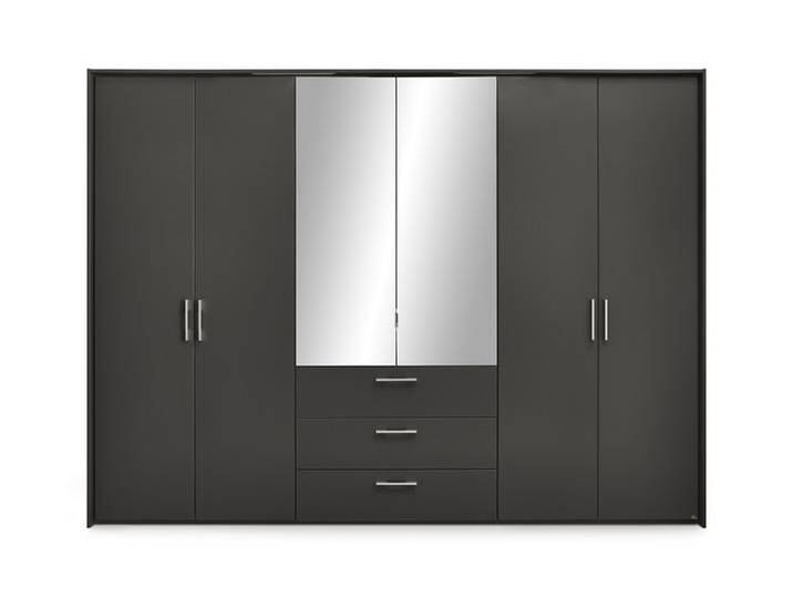 Drehtürenschrank HENDERSON grau von set-one-by-Musterring