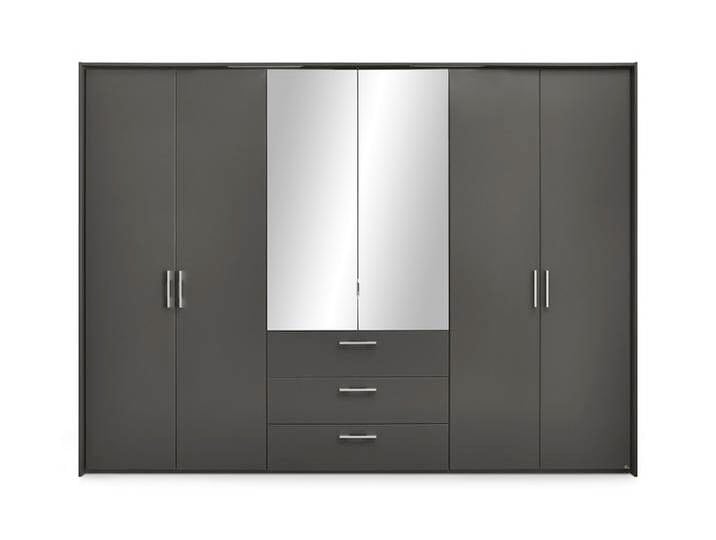 Drehtürenschrank HENDERSON grau von set-one-by-Musterring