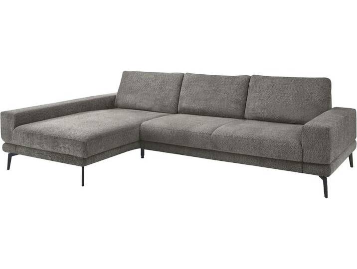 Ecksofa, 293x180 cm, Polyester, Kama Anthrazit, 3-Sitzer, Modern, Set One By Musterring von set-one-by-Musterring