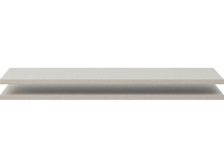Einlegeboden Henderson , beige (leinenoptik), B:98cm H:2cm T:50cm, Holzwerkstoff, SET ONE BY MUSTERRING, Einlegeböden, 2er-Set, Breite 98 cm für Schränke Programm Henderson von set-one-by-Musterring