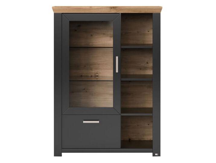 Highboard YORK 13 anthrazit /Eiche Artisan Highboard YORK 13 anthrazit /Eiche Artisan von set-one-by-Musterring