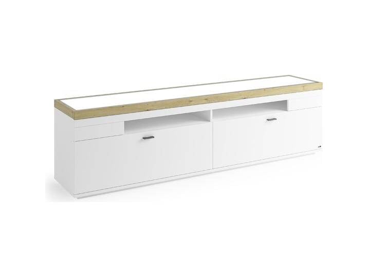 Set One by Musterring, TV Möbel, Set One Lancaster TYP 34 Lowboard zerlegt Weiss/Eiche Artisan von set-one-by-Musterring