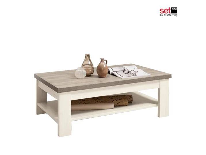 Set one by Musterring York Couchtisch Nr. 65 Sofatisch rechteckig mit Ablage Ausführung Pino Aurelio Absetzung Tischplatte in Eiche Nelson Set one by Musterring York Couchtisch Nr. 65 Sofatisch rechteckig mit Ablage Ausführung Pino Aurelio Absetzung Tischplatte in Eiche Nelson von set-one-by-Musterring