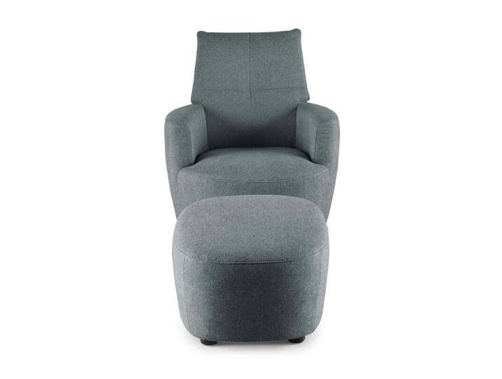 set one by Musterring, SO 1450 Sessel in Cord oder Chenille inkl. Dreh- und Wippfunktion - Luxus-Microfaser (Chenille) DPR blue grey , inkl. Hocker, Drehfunktion, Wippfunktion, Modern von set-one-by-Musterring