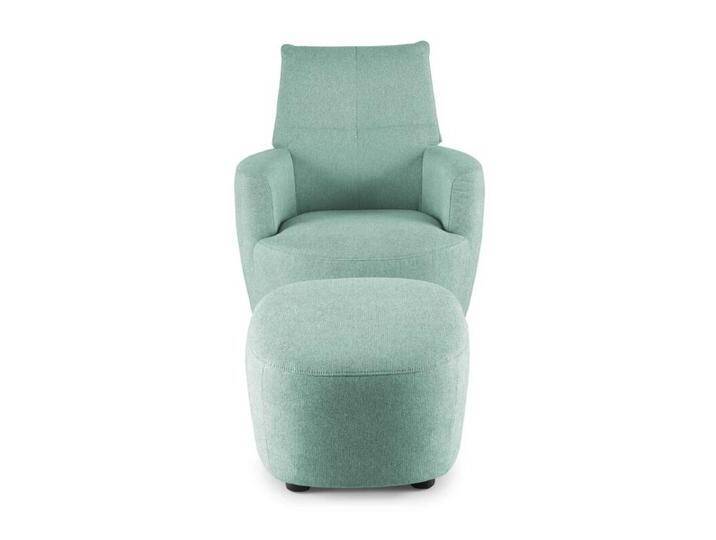 set one by Musterring, SO 1450 Sessel in Cord oder Chenille inkl. Dreh- und Wippfunktion - Luxus-Microfaser (Chenille) DPR pastel turquoise , inkl. Hocker, Drehfunktion, Wippfunktion, Modern von set-one-by-Musterring