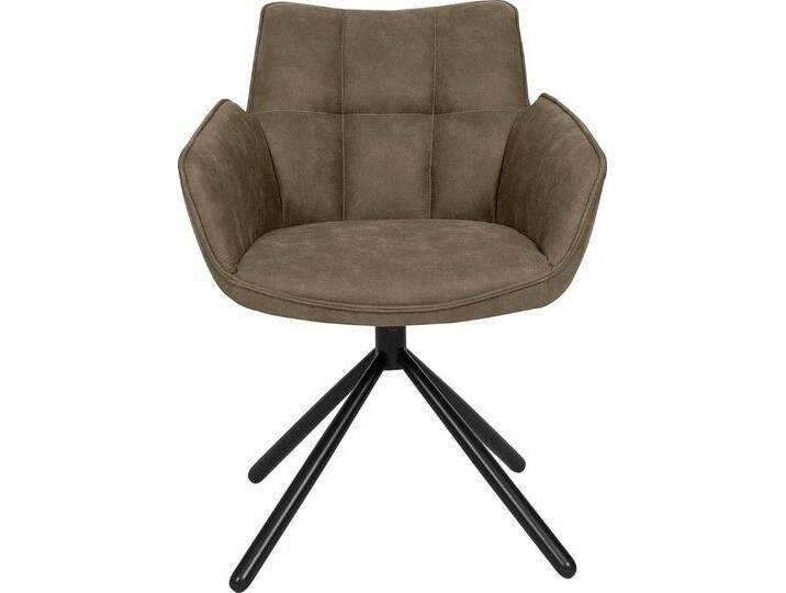 set one by Musterring Armlehnstuhl Frisco, 2er Set, 180° Drehfunktion, automatischer Rückstellung, Sitzhöhe 50 cm, braun, taupe set one by Musterring Armlehnstuhl Frisco, 2er Set, 180° Drehfunktion, automatischer Rückstellung, Sitzhöhe 50 cm, braun, taupe von set-one-by-Musterring