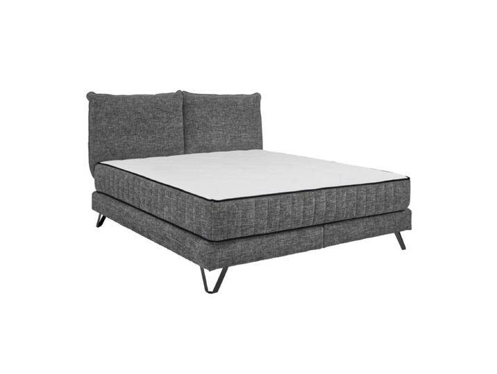 set one by Musterring Baldwin Boxspringbett inkl. Matratze und Kopfteil mit Kedernaht, opt. mit Kissenset - Puente 94 anthrazit , inkl. Kissen set one by Musterring Baldwin Boxspringbett inkl. Matratze und Kopfteil mit Kedernaht, opt. mit Kissenset - Puente 94 anthrazit , inkl. Kissen von set-one-by-Musterring
