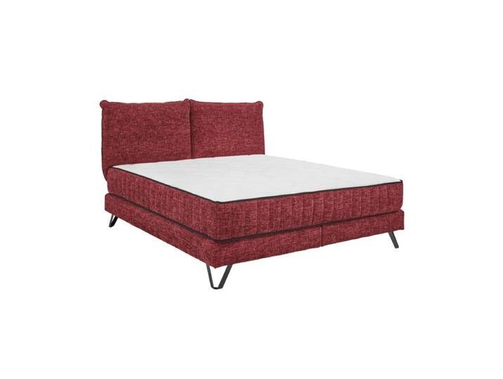 set one by Musterring Baldwin Boxspringbett inkl. Matratze und Kopfteil mit Kedernaht, opt. mit Kissenset - Ted 59 red berry , inkl. Kissen set one by Musterring Baldwin Boxspringbett inkl. Matratze und Kopfteil mit Kedernaht, opt. mit Kissenset - Ted 59 red berry , inkl. Kissen von set-one-by-Musterring