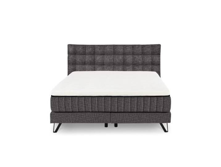 set one by Musterring Baldwin Boxspringbett inkl. Matratze und Kopfteil mit quadratischer Steppung - Ted 18 anthrazit, Modern, Zeitlos set one by Musterring Baldwin Boxspringbett inkl. Matratze und Kopfteil mit quadratischer Steppung - Ted 18 anthrazit, Modern, Zeitlos von set-one-by-Musterring