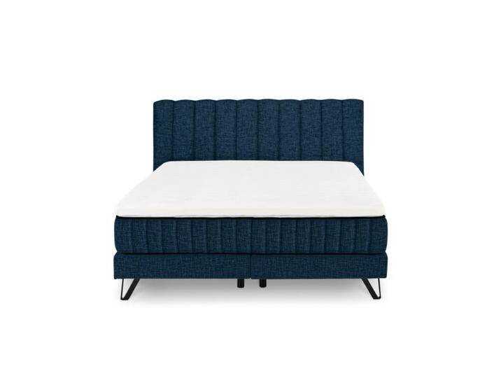 set one by Musterring Baldwin Boxspringbett inkl. Matratze und Kopfteil mit senkrechter Steppung - Ted 88 dark blue set one by Musterring Baldwin Boxspringbett inkl. Matratze und Kopfteil mit senkrechter Steppung - Ted 88 dark blue von set-one-by-Musterring