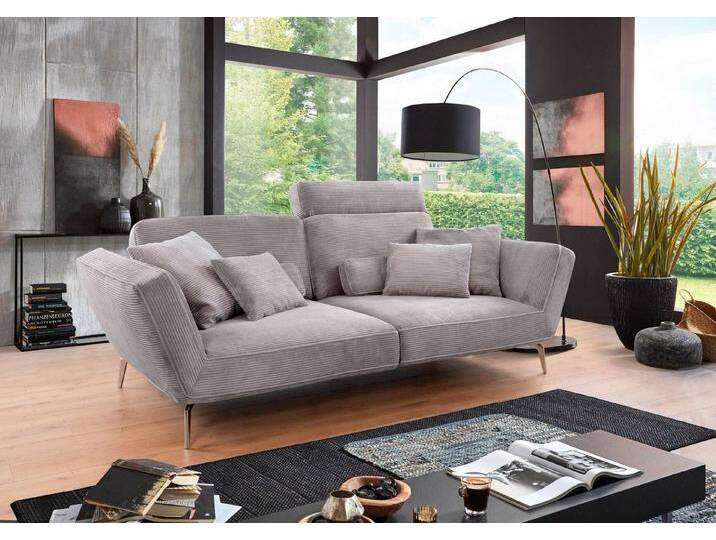 set one by Musterring Big-Sofa SO 4500, Füße in zwei Farben, Breite 260cm, grau, hellgrau set one by Musterring Big-Sofa SO 4500, Füße in zwei Farben, Breite 260cm, grau, hellgrau von set-one-by-Musterring