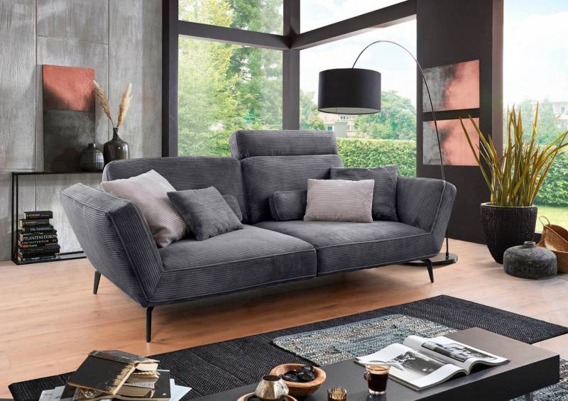 set one by Musterring Big-Sofa SO 4500 Mega-Sofa, mega bequem, Cord Bezug, Füße in zwei Farben, wahlweise mit Kopftütze, Breite 260cm set one by Musterring Big-Sofa SO 4500 Mega-Sofa, mega bequem, Cord Bezug, Füße in zwei Farben, wahlweise mit Kopftütze, Breite 260cm von set one by Musterring