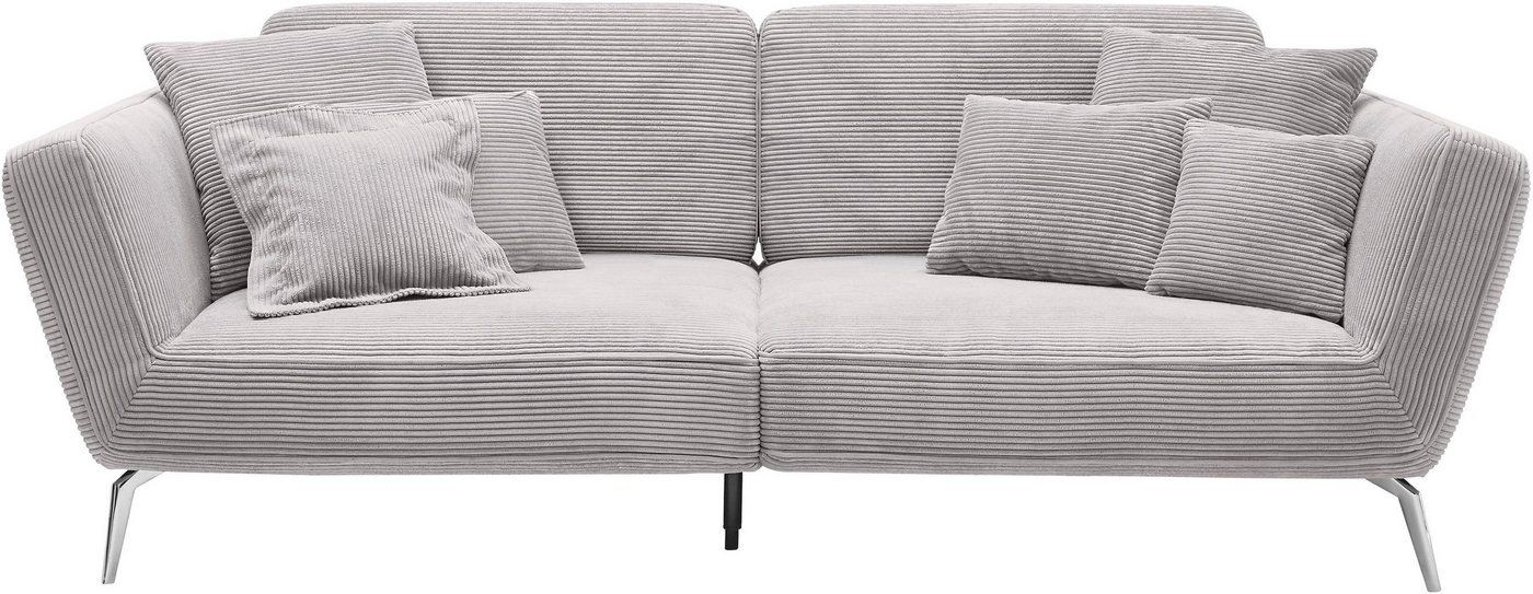 set one by Musterring Big-Sofa SO 4500, Füße in zwei Farben, wahlweise mit Kopftütze, Breite 260cm von set one by Musterring