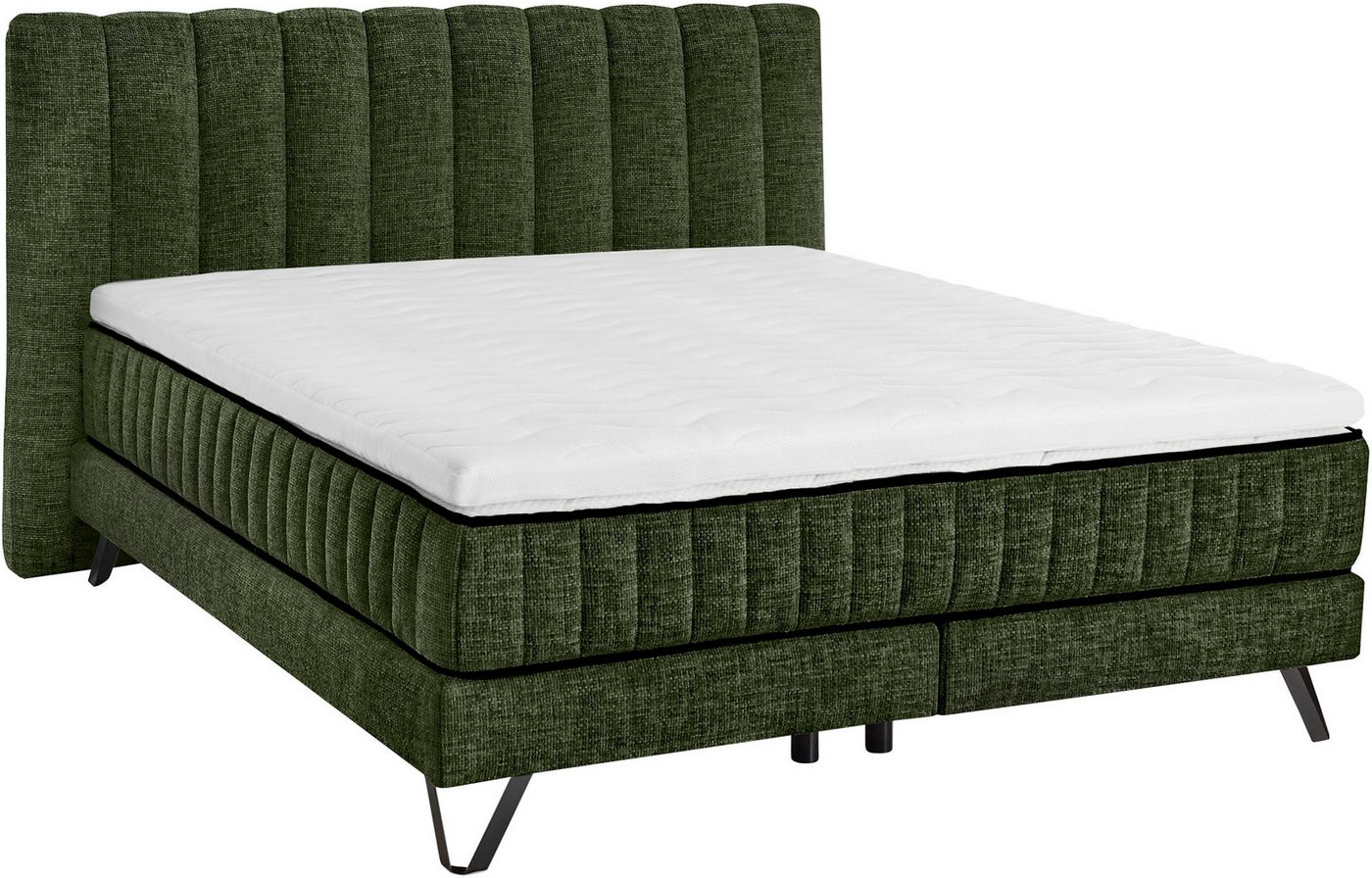 set one by Musterring Boxspringbett Baldwin, Liegefläche 180 x 200 cm, Duo-Matratze, Kopfteil mit Steifensteppung set one by Musterring Boxspringbett Baldwin, Liegefläche 180 x 200 cm, Duo-Matratze, Kopfteil mit Steifensteppung von set one by Musterring