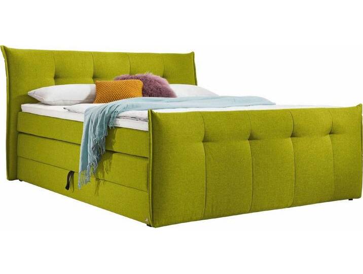 set one by Musterring Boxspringbett Florida, mit Bettkasten, in 5 Liegekomfortvarianten, grün, 7-Zonen-Tonnentaschen-Federkernmatratze , H2 , H2, grün set one by Musterring Boxspringbett Florida, mit Bettkasten, in 5 Liegekomfortvarianten, grün, 7-Zonen-Tonnentaschen-Federkernmatratze , H2 , H2, grün von set-one-by-Musterring