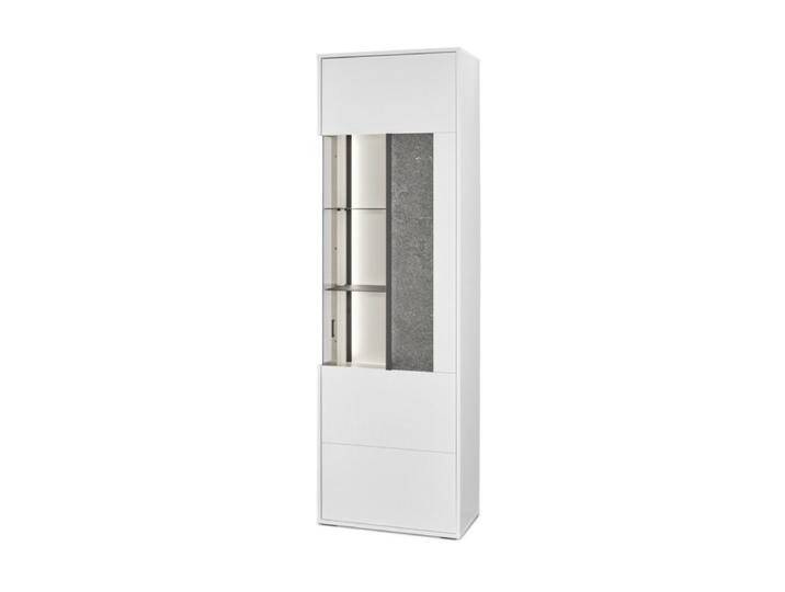 set one by Musterring Deltona Vitrine Type 01 oder 02 - optional mit LED-Beleuchtung - Dekor weiß matt, Zierelement Black Pearl Sandstone , Türanschlag rechts , ohne Zusatzausstattung set one by Musterring Deltona Vitrine Type 01 oder 02 - optional mit LED-Beleuchtung - Dekor weiß matt, Zierelement Black Pearl Sandstone , Türanschlag rechts , ohne Zusatzausstattung von set-one-by-Musterring