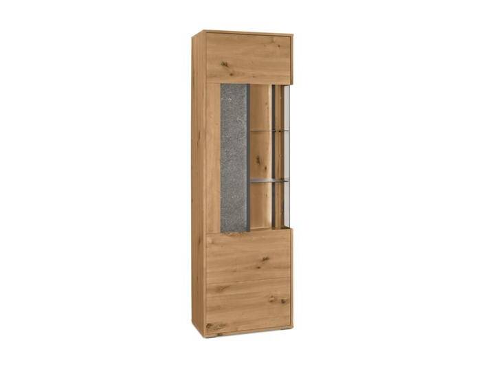 set one by Musterring Deltona Vitrine Type 01 oder 02 - optional mit LED-Beleuchtung - Eiche Artisan Nachbildung, Zierelement Black Pearl Sandstone , Türanschlag links , inkl. Beleuchtung set one by Musterring Deltona Vitrine Type 01 oder 02 - optional mit LED-Beleuchtung - Eiche Artisan Nachbildung, Zierelement Black Pearl Sandstone , Türanschlag links , inkl. Beleuchtung von set-one-by-Musterring