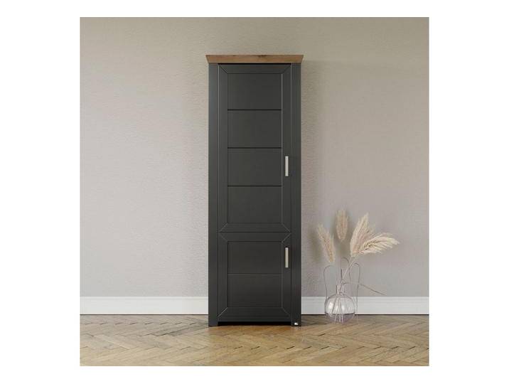 set one by Musterring Drehtürenschrank York Typ 03, in 3 Farbvarianten, mit Bügelgriff in silber, B 75 x H 207 cm, grau set one by Musterring Drehtürenschrank York Typ 03, in 3 Farbvarianten, mit Bügelgriff in silber, B 75 x H 207 cm, grau von set-one-by-Musterring