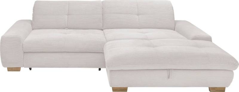 set one by Musterring Ecksofa SO 1200 inkl. Sitztiefen- & Rückenverstellung für hohen Sitzkomfort, wahlweise mit Bettfunktion und Stauraum, L-Form, auch in Cord Bezug von set one by Musterring