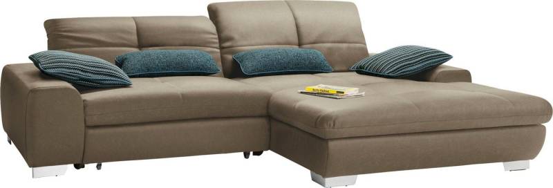 set one by Musterring Ecksofa SO 1200 inkl. Sitztiefen- & Rückenverstellung für hohen Sitzkomfort, wahlweise mit Bettfunktion und Stauraum, L-Form, auch in Cord Bezug von set one by Musterring