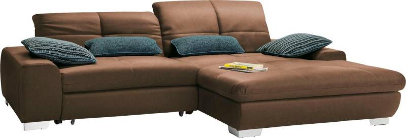 set one by Musterring Ecksofa SO 1200 inkl. Sitztiefen- & Rückenverstellung für hohen Sitzkomfort, wahlweise mit Bettfunktion und Stauraum, L-Form, auch in Cord Bezug von set one by Musterring