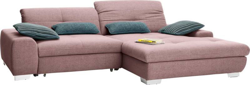 set one by Musterring Ecksofa SO 1200 inkl. Sitztiefen- & Rückenverstellung für hohen Sitzkomfort, wahlweise mit Bettfunktion und Stauraum, L-Form, auch in Cord Bezug von set one by Musterring