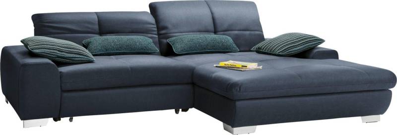 set one by Musterring Ecksofa SO 1200 inkl. Sitztiefen- & Rückenverstellung für hohen Sitzkomfort, wahlweise mit Bettfunktion und Stauraum, L-Form, auch in Cord Bezug von set one by Musterring