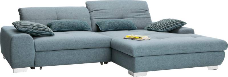set one by Musterring Ecksofa SO 1200 inkl. Sitztiefen- & Rückenverstellung für hohen Sitzkomfort, wahlweise mit Bettfunktion und Stauraum, L-Form, auch in Cord Bezug von set one by Musterring